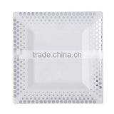 8'' Disposable Hot Dots Silver/Gold Plate thumbnail-2