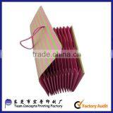 Cheap Handmade Organ Folding Shopping Bag