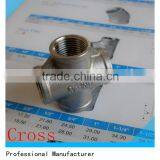 3/8" Equal Cross 150LBS Stainless Steel 316