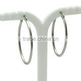 Top Quality Jewelry 316l Stainless Steel Big Hoop Fashion Earrings