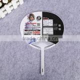 PP Plastic Big Advertising Hand Fan With Customized Logo for Promotion Gift thumbnail-2
