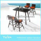 All Weather Aluminum Rattan Bar Furniture Dubai