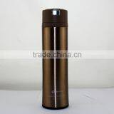 New Style Double Wall Stainless Steel Vacuum Thermos Flask ,lock Button Design Lid