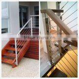 Balcony Balustrade Design Stainless Steel Cable Railing