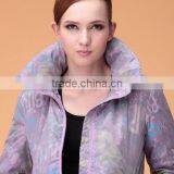 Factory Direct Wholesales Oil Cire Polyester Fabric Pongee for Garment,lining, Suit, Jacket and Proof Coat thumbnail-1