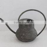 100568MC Vintage Metal Watering Pot for Plants and Flowers