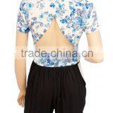 Printing Crop Top Adult Sexy Clothes, Cheap Garments thumbnail-4