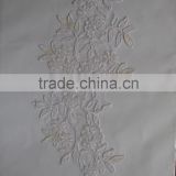 embroidered flower with cording/applique for fabric fabric/ new collection 2015 /patches for garment