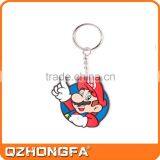 Hot Sell Mario Series 3D Rubber Keychain thumbnail-1