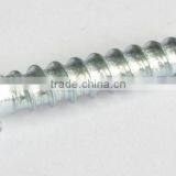 Carbon Steel Hexagon Head Wood Screws Blue White Zinc thumbnail-2
