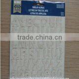 Eco-friendly Non-toxic Alphabet Canvas Fabric Stickers for Promotion Gift thumbnail-1