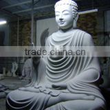 Shakyamuni Buddha Statues for Sale White Marble Stone Hand Carving Sculpture for Home Garden Pagoda Temple No 06