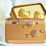 Tinplate Can Gift Box in Square Shape Candy/soap Tin Can