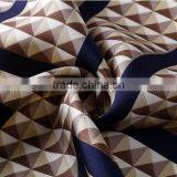 100% Silk Scarf With the Geometry Pattern thumbnail-2