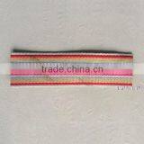 China Factory Customs Colorful Jacquard Webbing for Canvas Bag