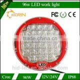 96W LED WORKING LIGHT 10v-30v Car Accessory Led Working Lamp Offroad Tractor Bus Train Led Work Lighting thumbnail-1