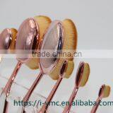 Pro High End Toothbrush Shape Oval Makeup Brush Foundation Powder Make Up Tools