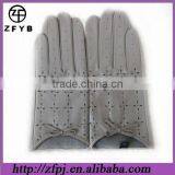 2013 New Design Feminine Gloves Fine Leather
