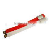 Top Selling Cheapest Sunlinght Plastic Bracelet Usb Flash Drive for Male thumbnail-2