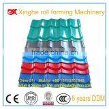 Metal Sheet Arc Bias Glazed Roofing Tiles Roof Tiles