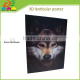 custom cheap 3d Lenticular poster printing