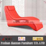 F024 White Leisure Chair Modern Leisure Chair White Leather Chair thumbnail-2