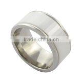 Wholesale Ceramic Ring Engagement Wedding Bands for Women and Men His and Her Jewelry thumbnail-1