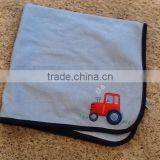 New Style Cartoon Printing Polyester Fleece Baby Throw Blanket thumbnail-2