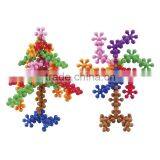 150PCS Snowflake Blocks Kids Plastic Building Blocks Toys thumbnail-5