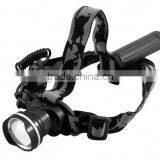POPPAS T85 High Power Headlamps Hunting Headlight Camping Head Torch Light Fishing Led Headlamp thumbnail-3