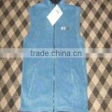 High Quality Blue Color Men's Autumn Vest