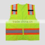 2016 Hot Selling hi Visibility EN20417 & ANSI/ISEA 107-2010 Mesh Safety Vest thumbnail-3