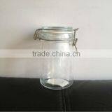 Clip Top Clear Glass Canisters thumbnail-1