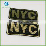 2016 Newest Fashion Garment Embroidery Sequin Emblem For Clothing thumbnail-1