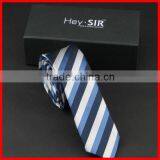 High End Custom Black Cardboard Men's Tie Packaging Gift Box Wholesale