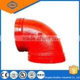 20% Discounted Electroplate Ductile Iron Pipe Fittings/Pipe Fitting Grooved Elbow thumbnail-1