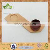 Funny Wooden Glass Base, Beech Wood Base thumbnail-3