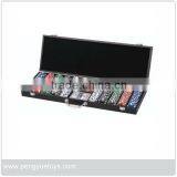 500pcs Professional Poker Chip Set With Wood Case PY5073 thumbnail-1