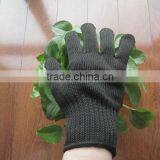 High quality anti cut wire mesh stainless steel working safety glove