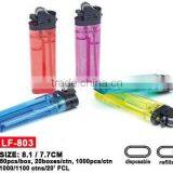 Cheap Bulk Flint Lighter With Specail Cap,black Head,77mm,80mm