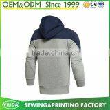 Custom Plain Zip up Black Man Neoprene Jacket Casual Varsity Jacket thumbnail-5