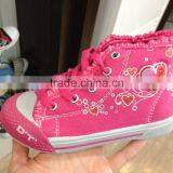 Girl High Cut Canvas Shoes Injection Shoes 2016 thumbnail-1