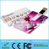 Custom Credit Card Shape Usb Flash Drive Usb Card