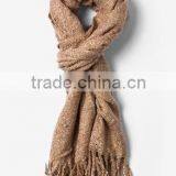 2016 Finest Fashion Rectangle Tartan 100% Acrylic Scarf With Tassels thumbnail-5