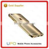 [UPO] Luxury Ultra Thin Bright Aluminum Metal Frame Mirror Bumper Cell Phone Case for IPhone 6 thumbnail-2