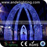 Wholesale New Motif Arch Outdoor Solar Christmas Decoration Light