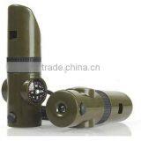 7 in 1muli-functional Emergency Survival Whistle thumbnail-1