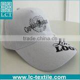 LCTN1840 Brushed Twill Designer Plain White 5 Panel Cap With Print on Brim thumbnail-3