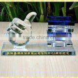 Pen Holder Crystal Office Desk Stationery Set For Business Souvenirs thumbnail-1