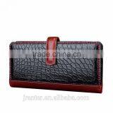 2016 Popular Slim Crocodile Leather Men Wallet OEM Genuine Handmade Leather Wallet for Men